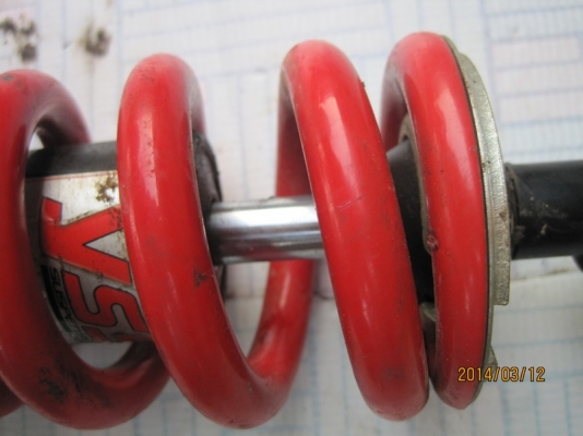 โช๊คหลังYSS ใส่ TZRR สภาพสวยๆหนึบๆไม่รั่ว 400(รวมส่ง)