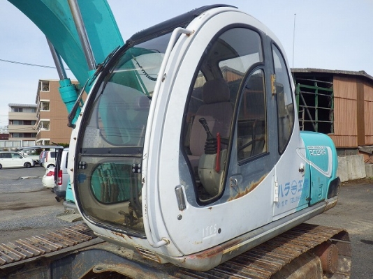 ขายด่วน KOBELCO 120-2  ใบแทรค 60  สภาพดี ยังไม่เคยใช้งานในไทยไฟฟ้าครบ เครื่องปั้มดี สภาพสวยมาก ๆ