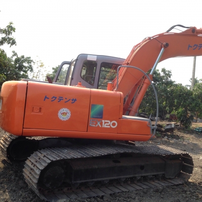 ขายด่วน Hitachi EX120-5    เก่าญี่ปุ่นยังไม่เคยใฃ้งานในไทย สภาพสวยมาก ๆๆ