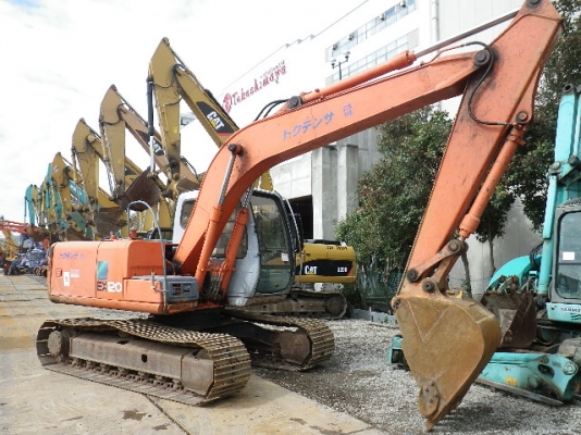 ขายด่วน Hitachi EX120-5    เก่าญี่ปุ่นยังไม่เคยใฃ้งานในไทย สภาพสวยมาก ๆๆ