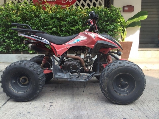 ATV บอดี้ใหญ่ซ้อนสองได้ เกียออโต้ ขนาดเมื่อเทียบกับklx250