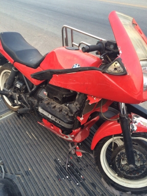 ขาย bmw k100rs ปี92 รถสไลด์มาคับ