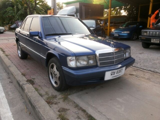 BENZ 190 E พร้อมใช้ แก๊สหัวฉีด ถังโดนัท