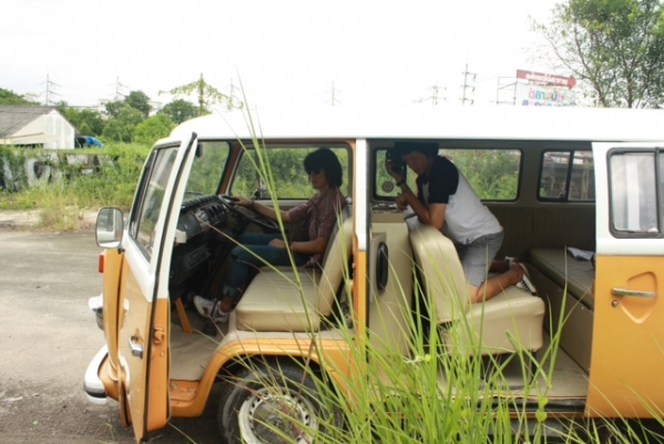ขายรถตู้ Volkswagen Classic Van หัวแตงโม ไฟเลี้ยวล่าง ปี1973
