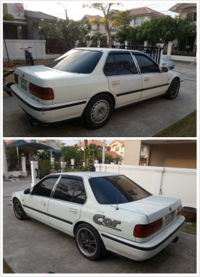 ขายแอคคอร์ดตาเพชรปี93 ติดแก๊สหัวฉีด ราคาถูกพร้อมใช้