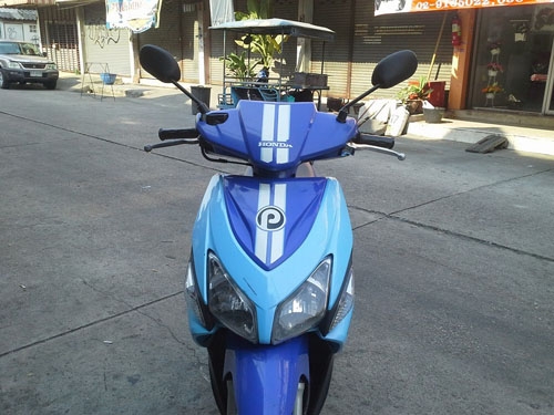 Click play ปี 50 สีน้ำเงิน ฟ้า ล้อแม็ค รถสวย เครื่องเดิมๆ เอกสารครบ