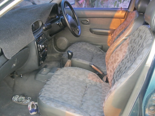 Hyundai Accent 4 ประตู ปี 96 แก๊สแล้ว พร้อมใช้ ถูก ๆ