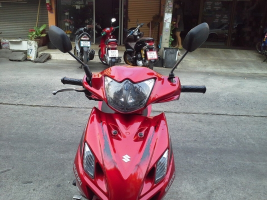 Shokun axelo FI ปี 55 เครื่องเดิม แน่นๆ ราคาไม่แรง ทดลองขับได้จ้า