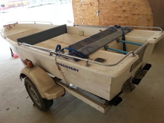 ขายเรือไฟเบอร์ 12ฟุต พร้อมเทเลอ