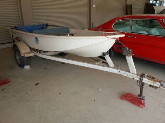 ขายเรือไฟเบอร์ 12ฟุต พร้อมเทเลอ