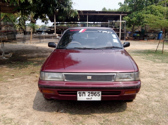 TOYOTA  CORONA 2.0 ปี 91  เครื่อง3s หัวฉีด เกียร์ออโต้ กระจกไฟฟ้า เซ็นทรัลล็อค กระจกข้างปรับไฟฟ้า แก็ส LPG  ถังมัลติวาล์ว