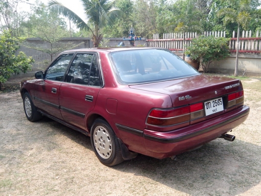 TOYOTA  CORONA 2.0 ปี 91  เครื่อง3s หัวฉีด เกียร์ออโต้ กระจกไฟฟ้า เซ็นทรัลล็อค กระจกข้างปรับไฟฟ้า แก็ส LPG  ถังมัลติวาล์ว