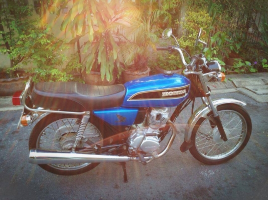 *********ขาย HONDA โบราณ JX ไฟกลม ทะเบียนแท้โอนได้ค่ะ