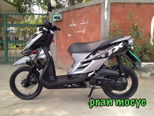 ขายมอเตอร์ไซค์มือสองyamaha ttxสีดำเทา ปี2013