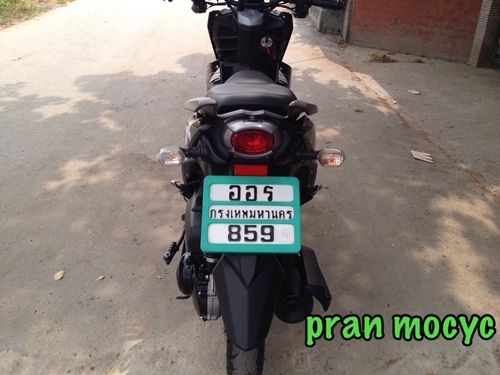 ขายมอเตอร์ไซค์มือสองyamaha ttxสีดำเทา ปี2013