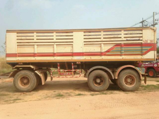 ขาย ISUZU DECA  320 ดั๊มพ์ เเม่ลูก สามเพลา ปี 50 ราคา 2,450,000  โทร 087-9666599 คุณหนาม
