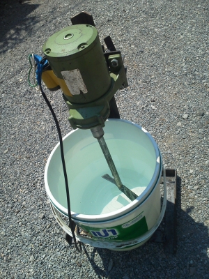 (มี VDO ให้ดู)ชุดแท่นใว้กวนสำหรับงานต่างๆ ต่อเป็นชุดพร้อมมอเตอร์เกียร์ หมุนที่ประมาณ 120 รอบต่อนาที(ทำตามสั่ง)