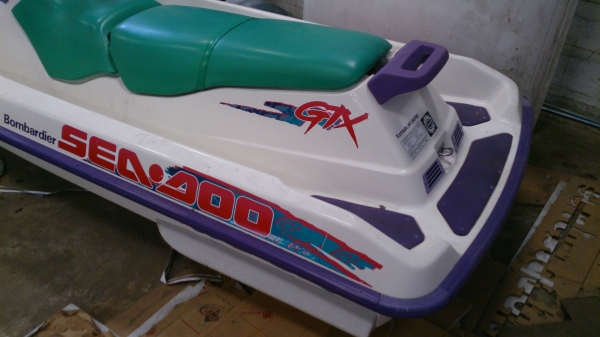 ขาย seadoo GTX 650cc.สภาพดี 80,000 บาท เล่นได้เลย..