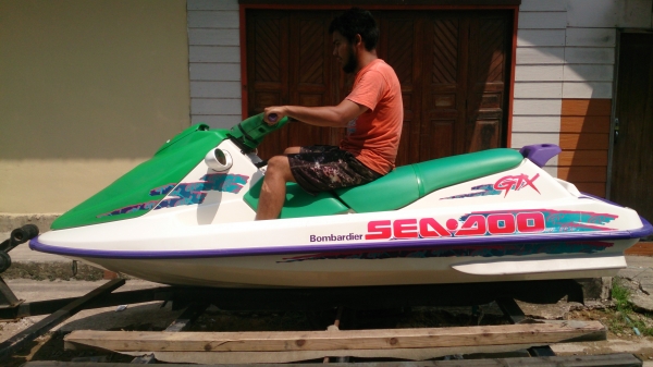 ขาย seadoo GTX 650cc.สภาพดี 80,000 บาท เล่นได้เลย..