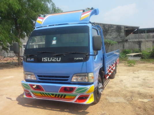 ขายด่วน รถหกล้อ ISUZU NPR 130 turbo 5.0 เมตร รถสภาพพร้อมใช้