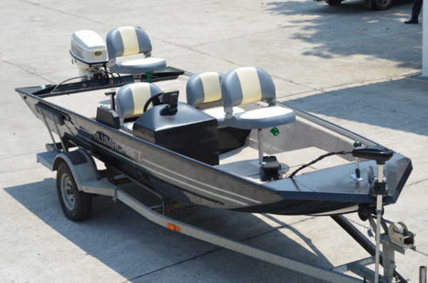 Alumacraft 17 foot เครื่อง 50 hp เรือตกปลาน้ำจืด สวยและถูก