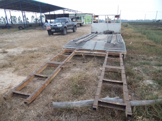 ขายถูกๆ35000บาท เป็นเทเลอร์6ล้อร็อกกี้เข็นรถเกียว พร้อมกระปอกหางไฮโดรลิค