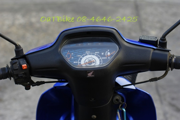 มอไซค์  Wave 100 ปี46 น้ำเงิน-ดำ เดิมๆ