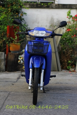 มอไซค์  Wave 100 ปี46 น้ำเงิน-ดำ เดิมๆ