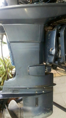 เครื่องเรือ yamaha 85HP เก่าเก็บ เดิมๆ สวยๆ