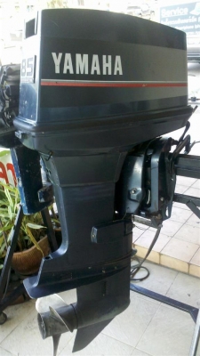 เครื่องเรือ yamaha 85HP เก่าเก็บ เดิมๆ สวยๆ