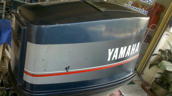 เครื่องเรือ yamaha 85HP เก่าเก็บ เดิมๆ สวยๆ