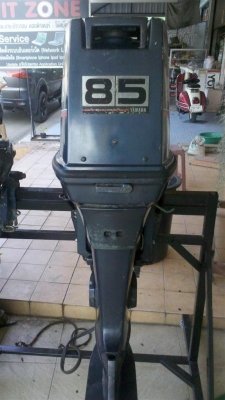 เครื่องเรือ yamaha 85HP เก่าเก็บ เดิมๆ สวยๆ