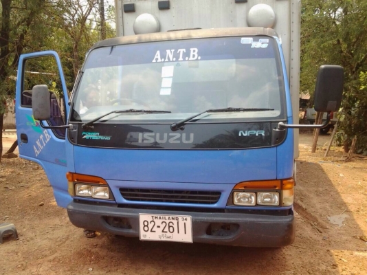 ISUZU NPR 71PYเครื่อง130แรงยาว5เมตรปี46(ตู้บรรทุก)