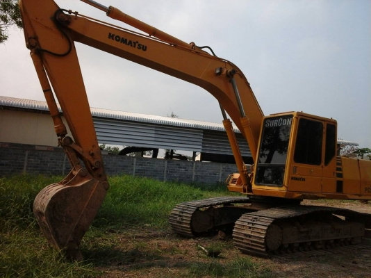 KOMATSU PC 200-5 ไฟฟ้าครบ มีแอร์ เแน่น โซ่80\%