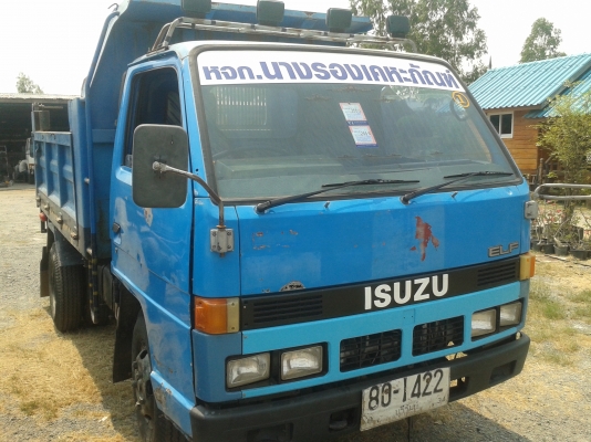 isuzu 110 ดั้ม3คิว 4BE1 เครื่องดีครัชซีสวยเอกพร้อมโอน