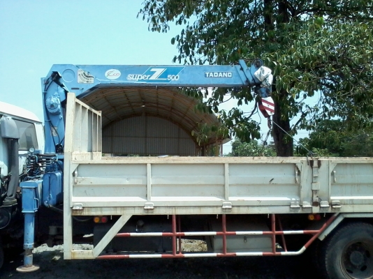 ขายด่วน Isuzu FTR33P24 เครื่อง 6HH1 :200 แรงปี 49 เครน Tadano 5 ตัน 3 ปลอก ซุปเปอร์