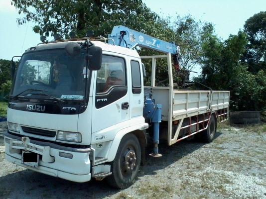 ขายด่วน Isuzu FTR33P24 เครื่อง 6HH1 :200 แรงปี 49 เครน Tadano 5 ตัน 3 ปลอก ซุปเปอร์