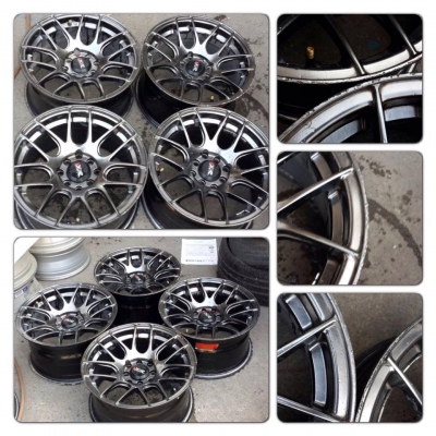 ขายแม็กมือ2 XXR 530 ขอบ15 กว้าง8 4รู100/114 ราคา 8,500 ฿ ถูก