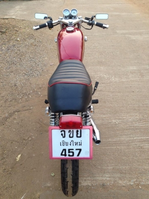 ขายรถHonda CG110 Cafe Racer  มีทะเบียนและเอกสารพร้อมโอน มีคลิปเครื่องยนต์