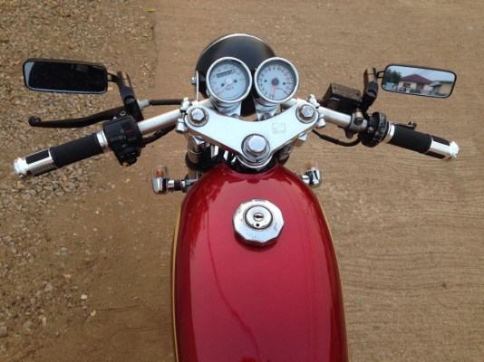 ขายรถHonda CG110 Cafe Racer  มีทะเบียนและเอกสารพร้อมโอน มีคลิปเครื่องยนต์