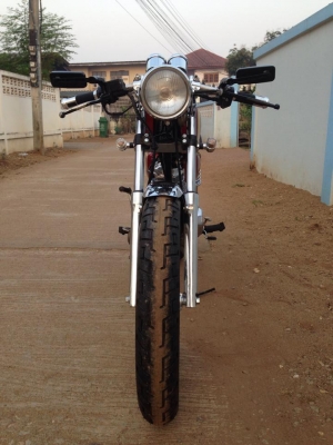 ขายรถHonda CG110 Cafe Racer  มีทะเบียนและเอกสารพร้อมโอน มีคลิปเครื่องยนต์