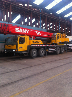 ขายรถเครน SANY ขนาด 25 ตัน ทะเบียนพร้อม สภาพพร้อมใช้งาน
