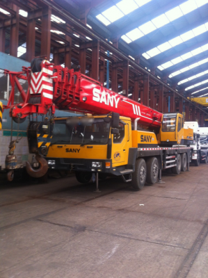 ขายรถเครน SANY ขนาด 50 ตัน ทะเบียนพร้อม สภาพพร้อมใช้งาน