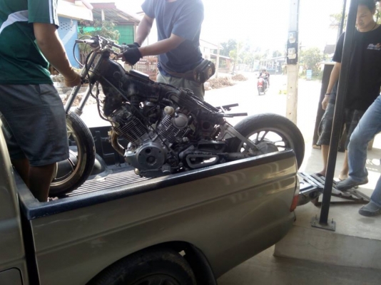 Yamaha XV750 เครื่องแห้งๆ สภาพตามรูปครับ 26,000.-