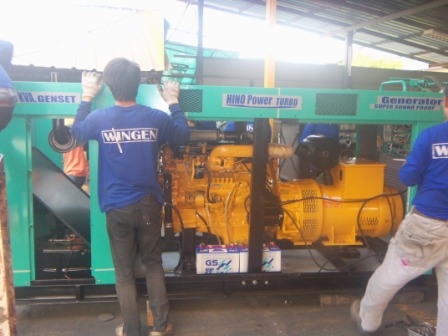 ขายเครื่องปั่นไฟนำเข้าประกอบใหม่ 100 Kva(mad in japan).รับประกัน 6  เดือน