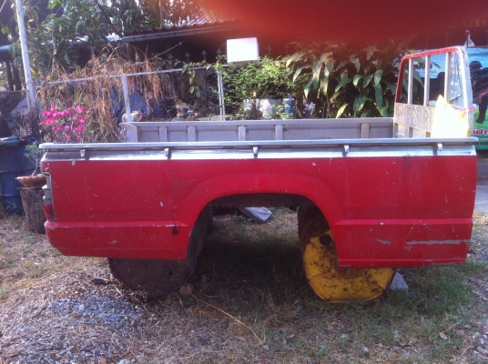 กระบะสแตนเลส สภาพดีมากๆ ของมิตซู ไซโคลน ตอนเดียว