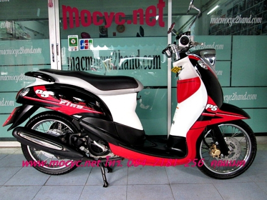 Fino PS  รถเดือน พ.ย. ปี 56 รถ 3 เดือน สีดำแดง ไมล์ 2392 โล   แถมฟรี  เสื้อ และหมวกกันน็อก  24900