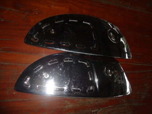 ขายแก้มถังน้ำมันสแตนเลสแท้ K-125 M.2 จำนวน 2 คู่ ด่วน สนใจโทร.081-005-8785