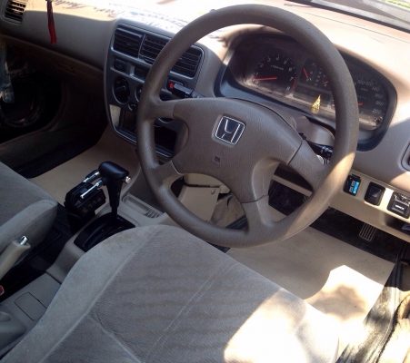 ขายฟรีดาวน์ ออกรถได้เลยไม่ต้องใช้เงิน HONDA CITY EXi 1.5 AT ปี 2003 รถสวยพร้อมใช้งาน เครื่องแห้งแรงดีติดตั้งแก๊ส LPG ลงเล่มครบพร้อม ภายในสวยครบ CD MP3 แอร์  พ.เพาเวอร์ ก.ไฟฟ้า ช่วงล่างแน่น ล้อแม็กลายสวย เอกสารทะเบียนครบพร้อมโอน ราคาต่อรองได้ครับ