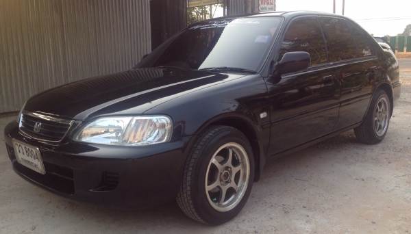 ขายฟรีดาวน์ ออกรถได้เลยไม่ต้องใช้เงิน HONDA CITY EXi 1.5 AT ปี 2003 รถสวยพร้อมใช้งาน เครื่องแห้งแรงดีติดตั้งแก๊ส LPG ลงเล่มครบพร้อม ภายในสวยครบ CD MP3 แอร์  พ.เพาเวอร์ ก.ไฟฟ้า ช่วงล่างแน่น ล้อแม็กลายสวย เอกสารทะเบียนครบพร้อมโอน ราคาต่อรองได้ครับ